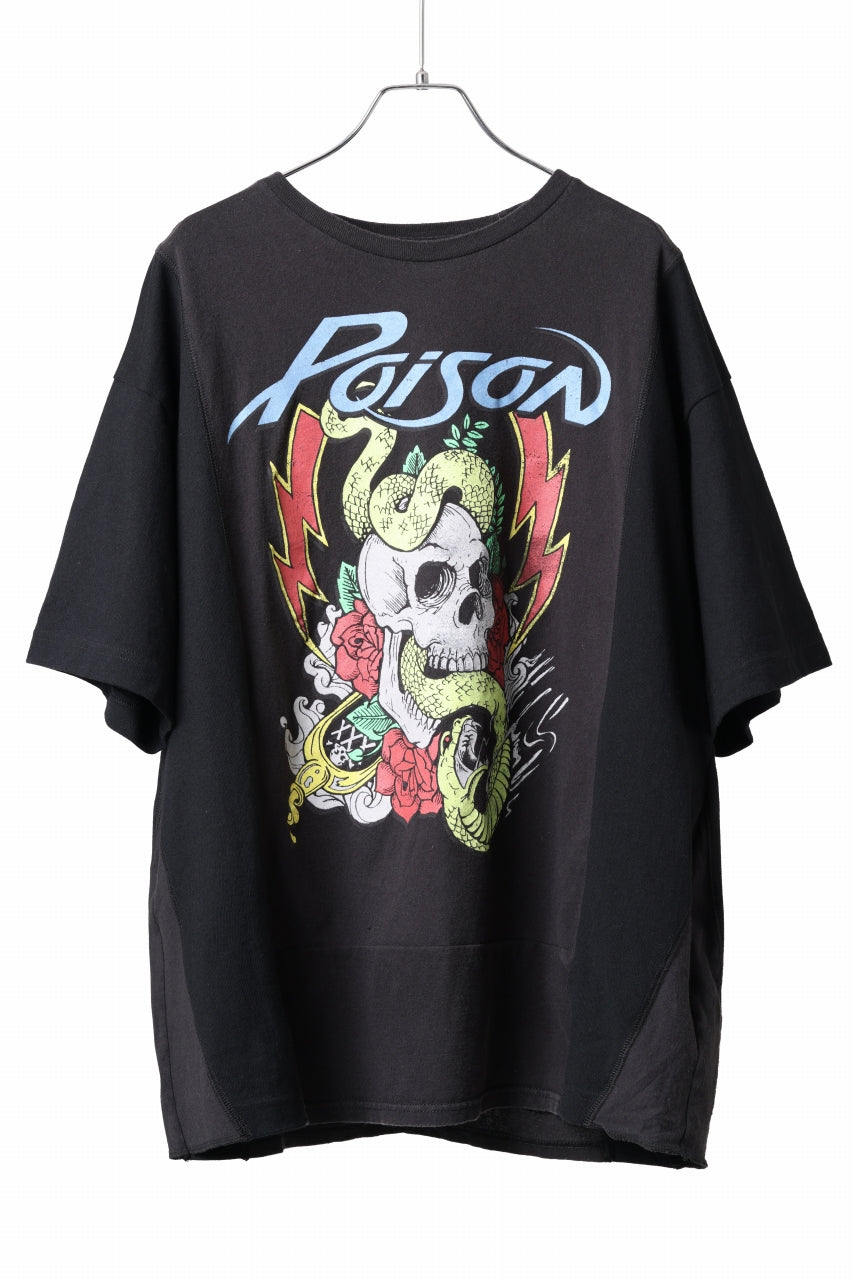 80-90s Changes エルモ　Tシャツ　ブラックアウト 黒抜き　レア ヴィンテージ セサミストリート エルモ Elmo ブラックアウト 古着 T