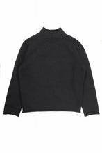 画像をギャラリービューアに読み込む, Y&#39;s for men x MASSES MOCK NECK PULL OVER / WOOL KNIT (BLACK)