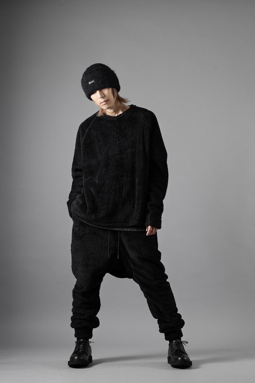 N/07 exclusive BOA FLEECE JODHPURS PANTS feat. A.F ARTEFACT (BLACK)