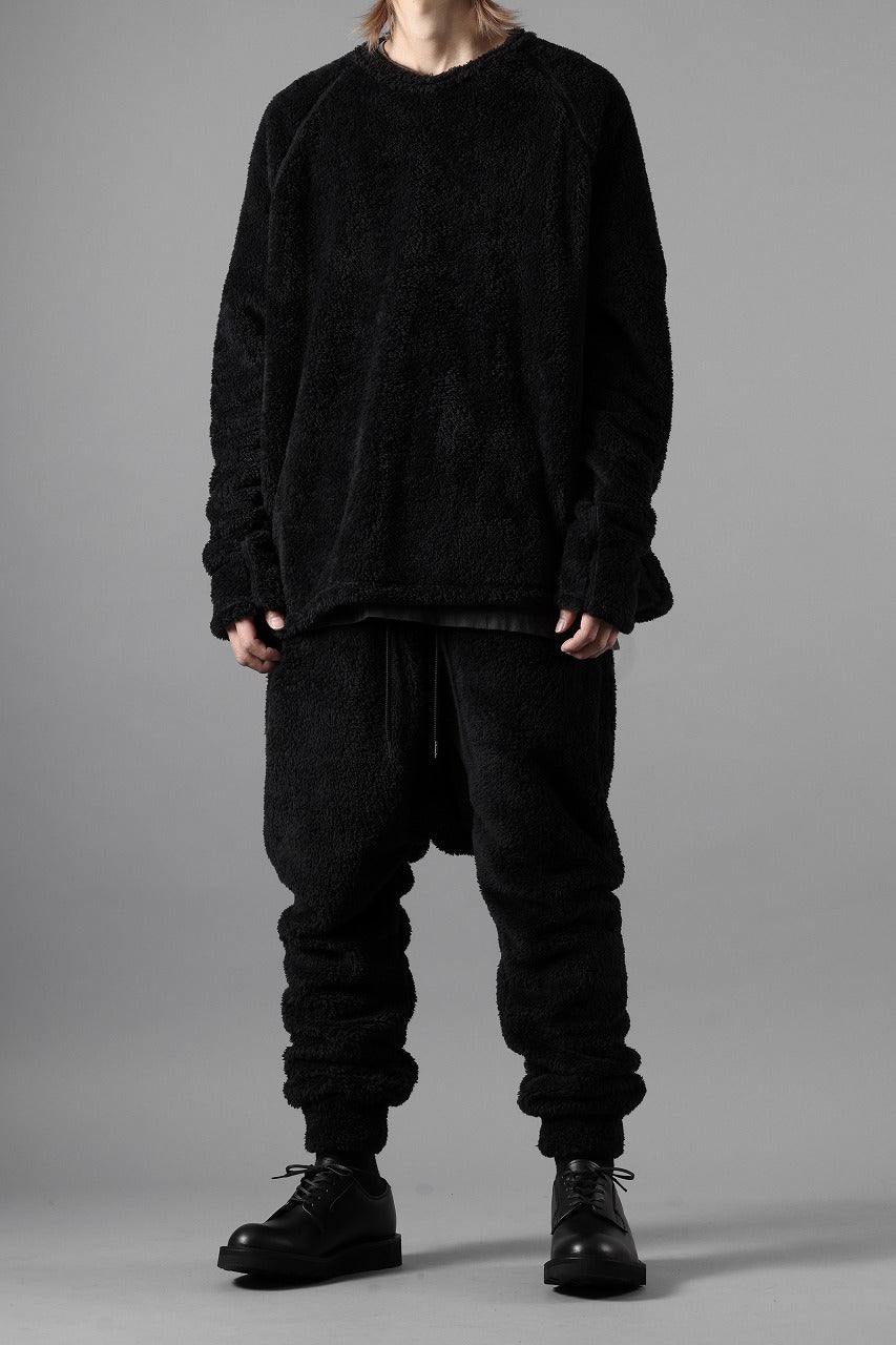 N/07 exclusive BOA FLEECE JODHPURS PANTS feat. A.F ARTEFACT (BLACK)