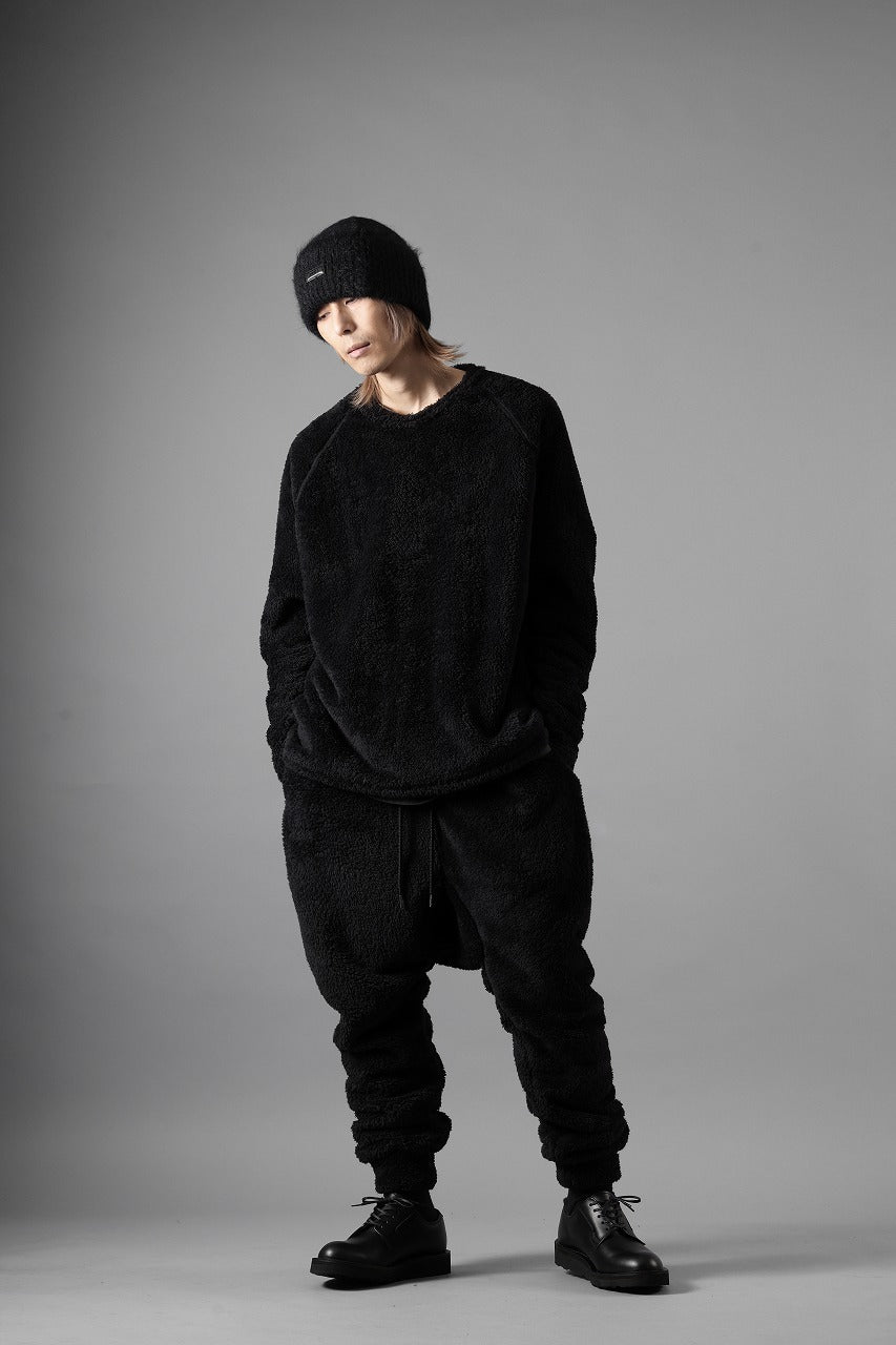 N/07 exclusive BOA FLEECE JODHPURS PANTS feat. A.F ARTEFACT (BLACK)