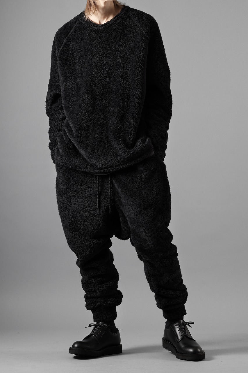 N/07 exclusive BOA FLEECE JODHPURS PANTS feat. A.F ARTEFACT (BLACK)