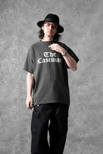Load image into Gallery viewer, LASTMAN PRINTED TEE -LM TIMES- (BLACK)
