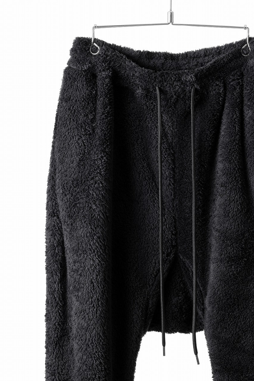 N/07 exclusive BOA FLEECE JODHPURS PANTS feat. A.F ARTEFACT (BLACK)