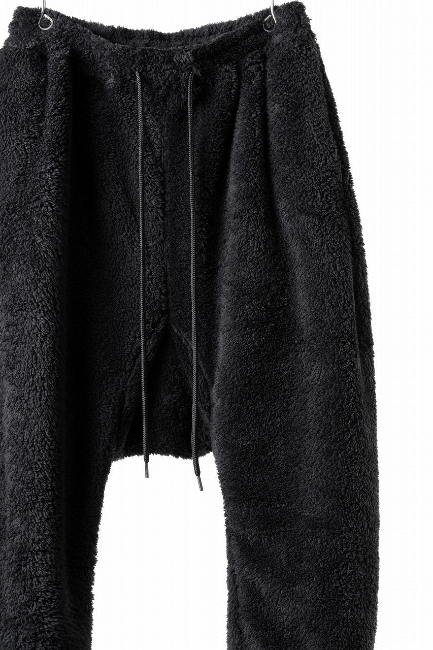 Load image into Gallery viewer, N/07 exclusive BOA FLEECE JODHPURS PANTS feat. A.F ARTEFACT (BLACK)