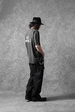 Load image into Gallery viewer, LASTMAN PRINTED TEE -LM TIMES- (BLACK)