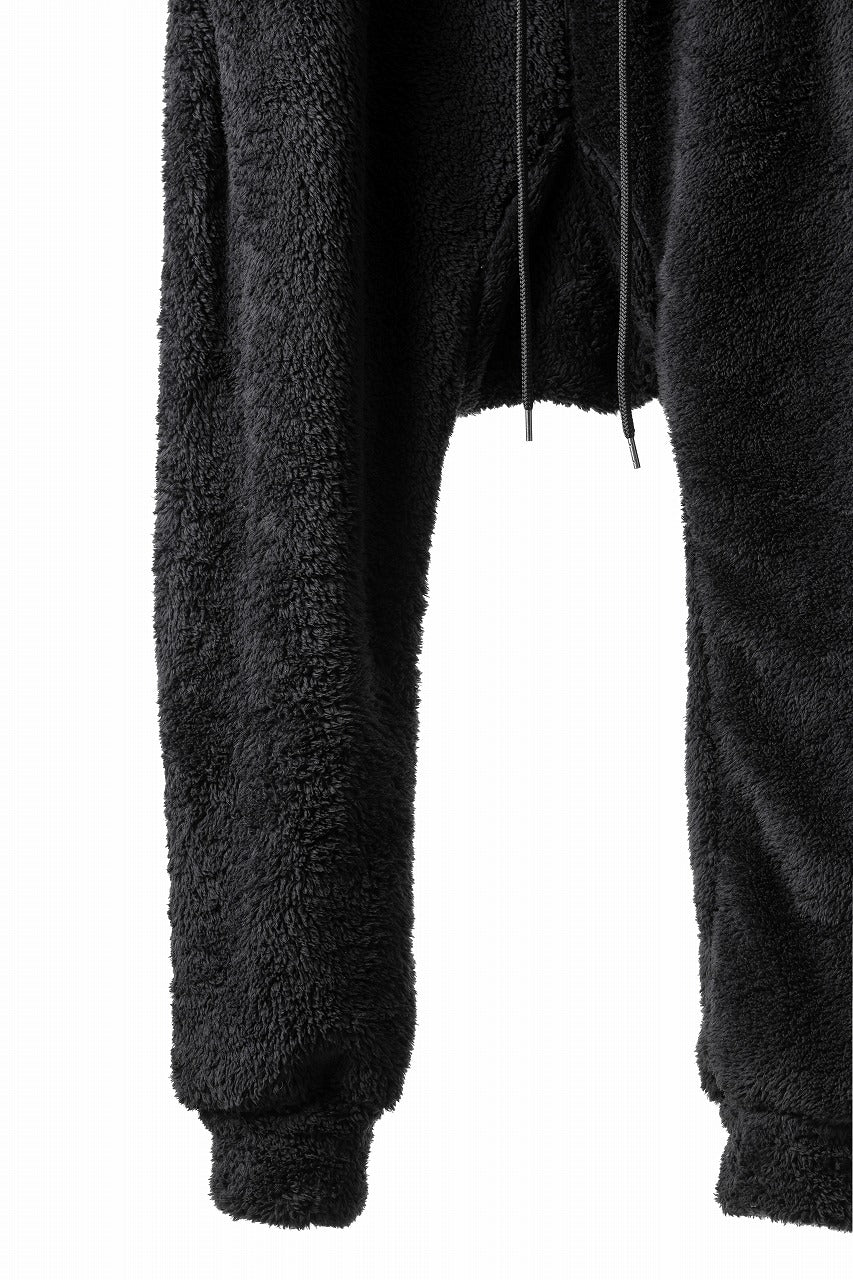 N/07 exclusive BOA FLEECE JODHPURS PANTS feat. A.F ARTEFACT (BLACK)