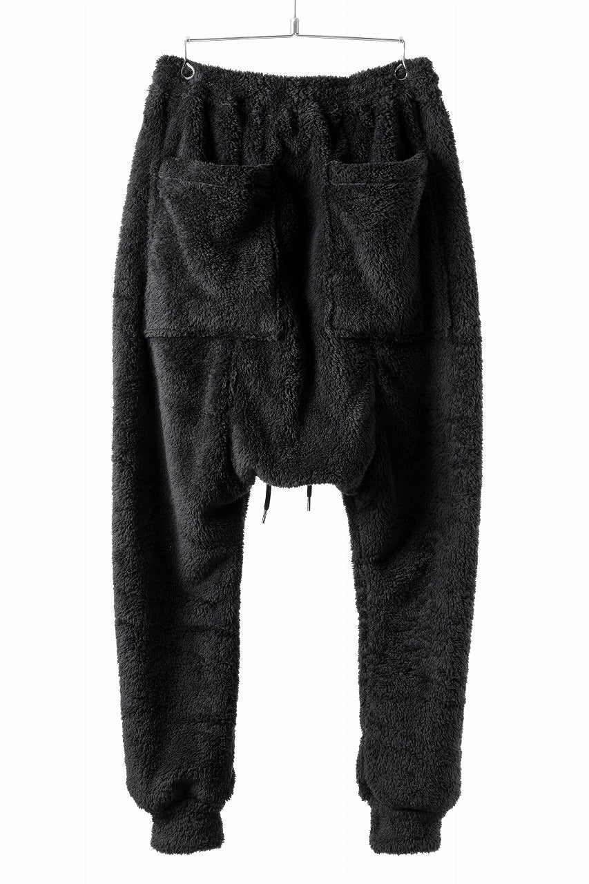 Load image into Gallery viewer, N/07 exclusive BOA FLEECE JODHPURS PANTS feat. A.F ARTEFACT (BLACK)