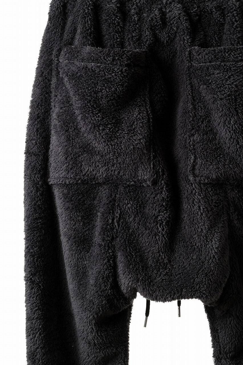 Load image into Gallery viewer, N/07 exclusive BOA FLEECE JODHPURS PANTS feat. A.F ARTEFACT (BLACK)