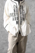 Load image into Gallery viewer, LASTMAN BASEBALL SHIRT &quot;C.R.E.A.M&quot; (L/S) (WHITE)
