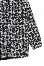 画像をギャラリービューアに読み込む, Y&#39;s for men x MASSES OPEN COLLAR SHIRT / MA ALL OVER PIGMENT PRINT (BLACK)