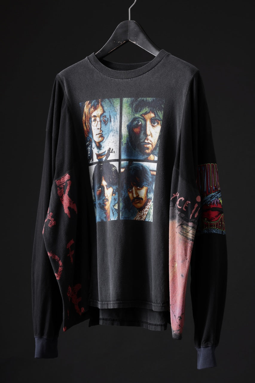 CHANGES VINTAGE REMAKE QUINTET PANEL LONG SLEEVE T-SHIRT (MULTI #I)