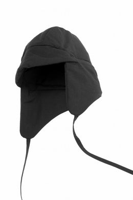 D-VEC EAR FLAP CAP / DURABLE WATER REPELLENT & PRIMALOFT® (NIGHT SEA BLACK)【2024AW PRE SALE】