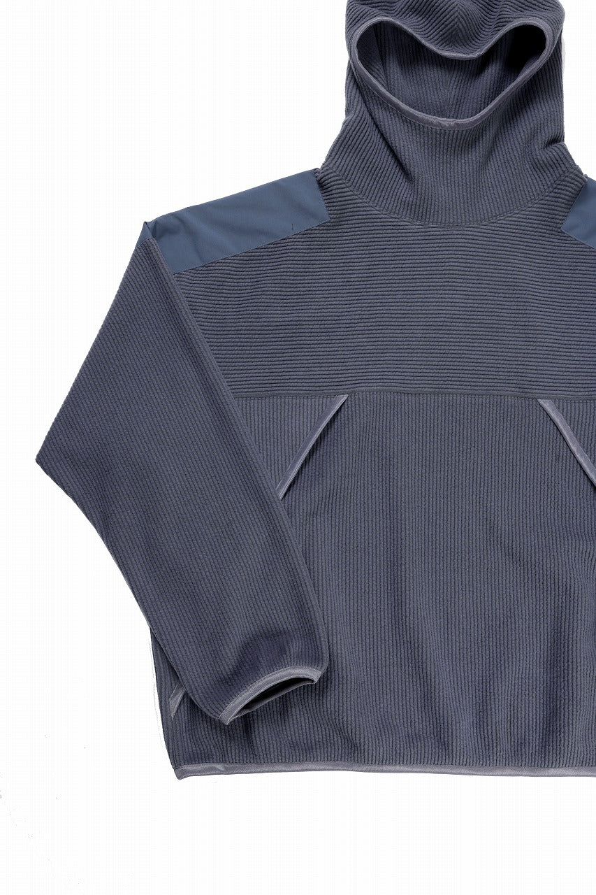Load image into Gallery viewer, D-VEC TC KNIT CORDUROY HOODED PARKA (GREY)