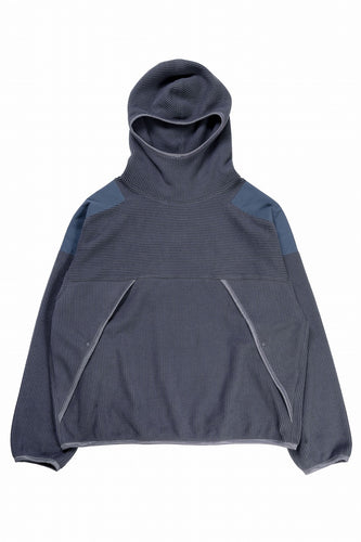 D-VEC TC KNIT CORDUROY HOODED PARKA (GREY)