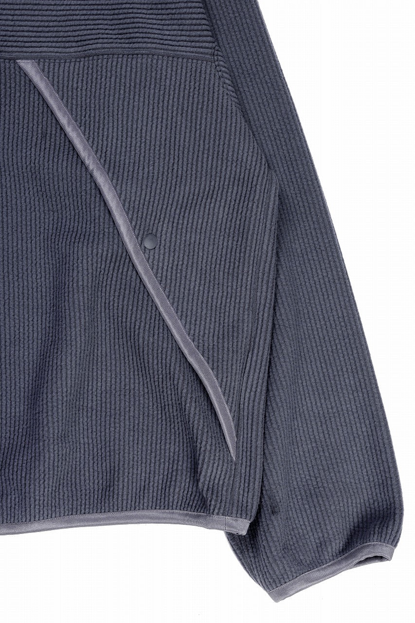 Load image into Gallery viewer, D-VEC TC KNIT CORDUROY HOODED PARKA (GREY)