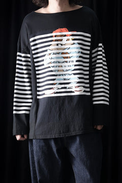 画像をギャラリービューアに読み込む, CHANGES VINTAGE REMAKE LONG SLEEVE TEE (BLACK #A)