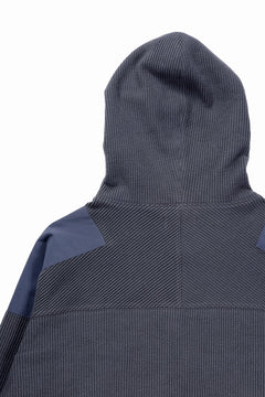 Load image into Gallery viewer, D-VEC TC KNIT CORDUROY HOODED PARKA (GREY)