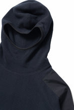 Load image into Gallery viewer, D-VEC TC KNIT CORDUROY HOODED PARKA (BLACK)
