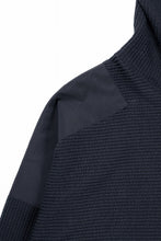 Load image into Gallery viewer, D-VEC TC KNIT CORDUROY HOODED PARKA (BLACK)