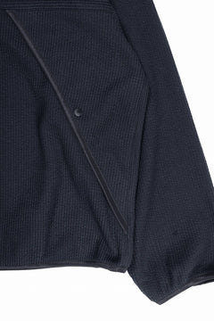 Load image into Gallery viewer, D-VEC TC KNIT CORDUROY HOODED PARKA (BLACK)