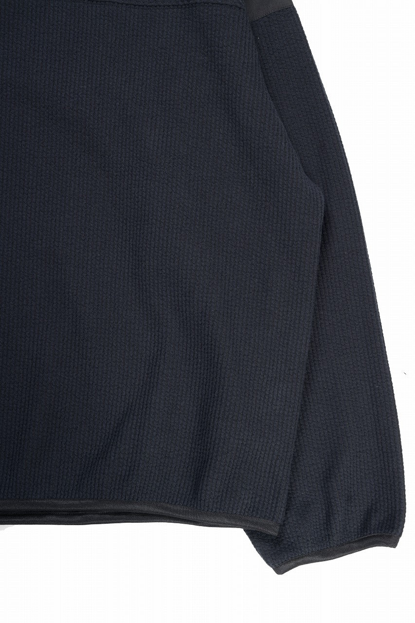 Load image into Gallery viewer, D-VEC TC KNIT CORDUROY HOODED PARKA (BLACK)