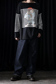 画像をギャラリービューアに読み込む, CHANGES VINTAGE REMAKE LONG SLEEVE TEE (BLACK #A)