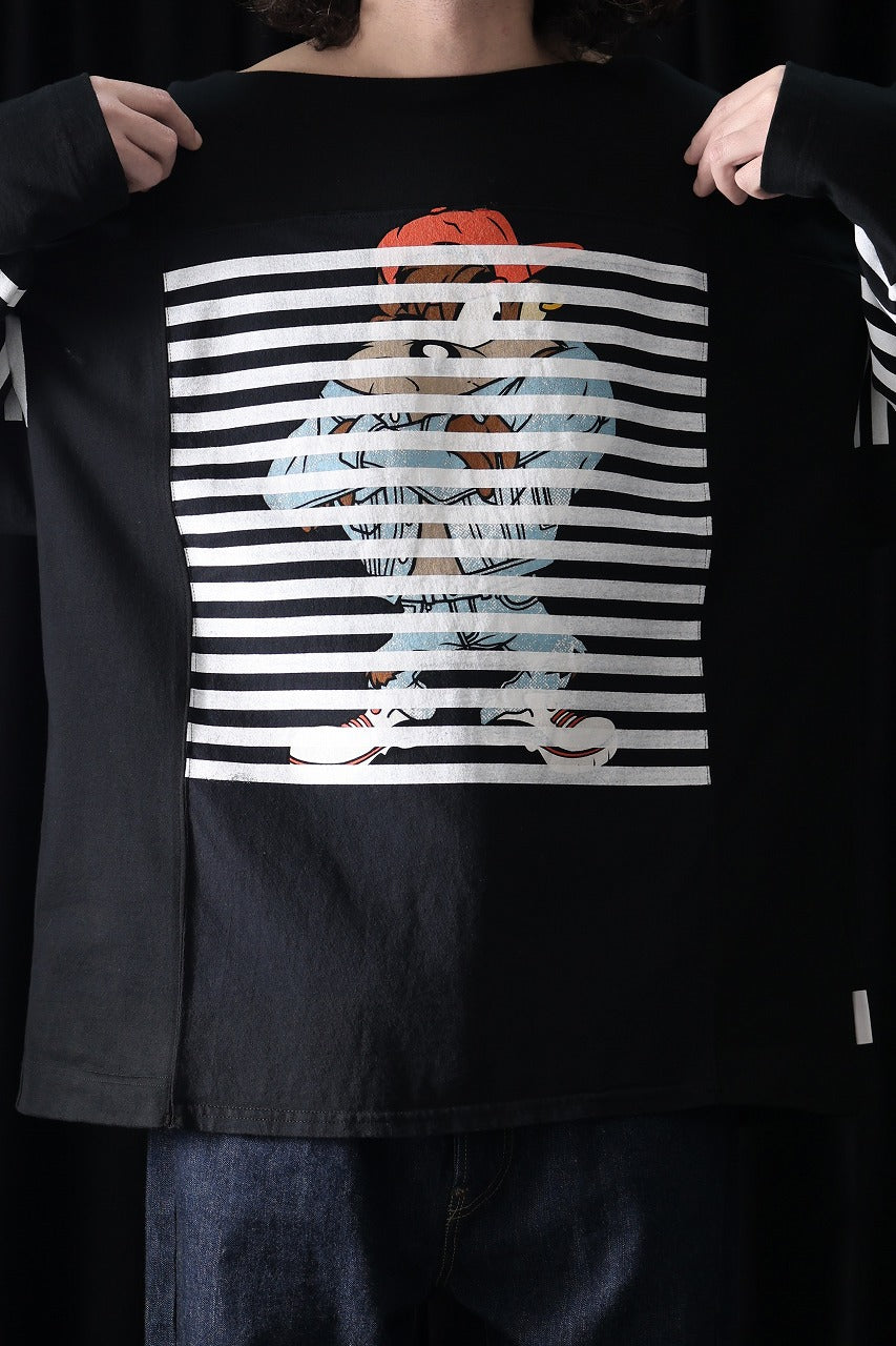 画像をギャラリービューアに読み込む, CHANGES VINTAGE REMAKE LONG SLEEVE TEE (BLACK #A)