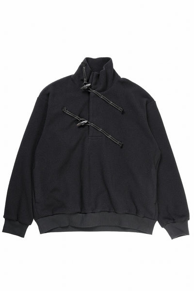 D-VEC POLARTEC® BOA FLEECE HALF TOGGLE TOP (BLACK)