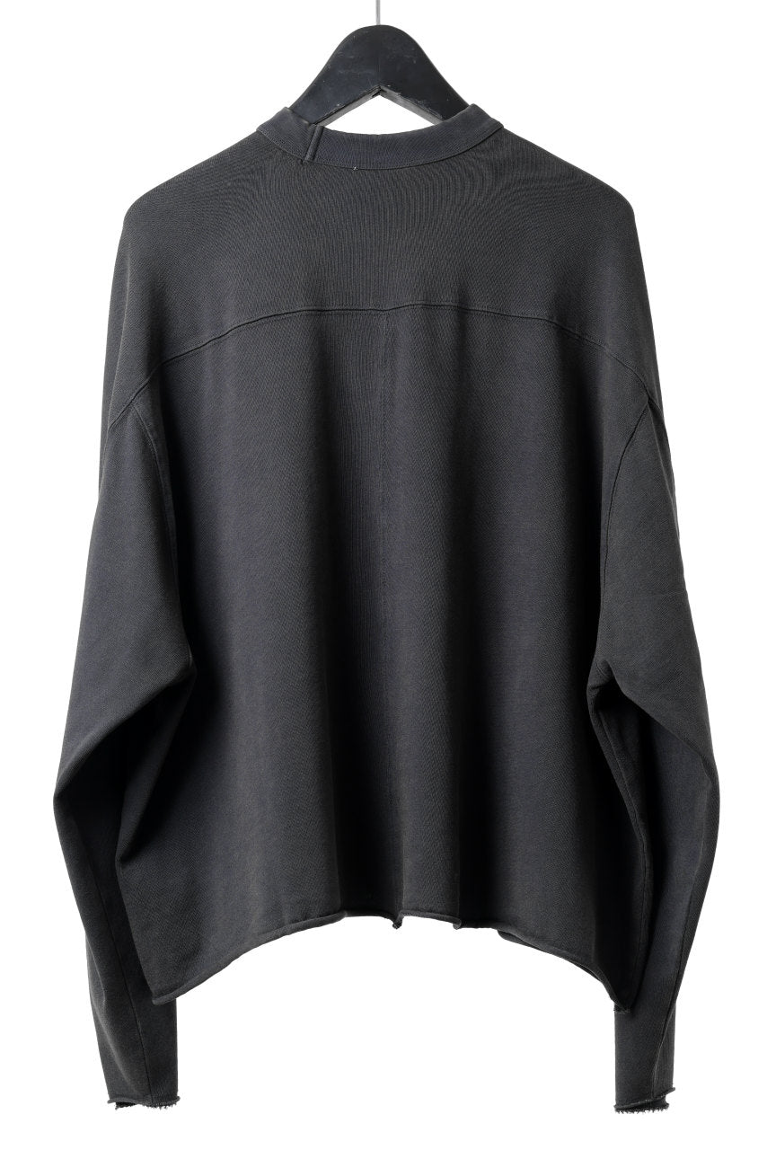 Load image into Gallery viewer, entire studios HEAVY LONG SLEEVE TEE (WASHED BLACK)