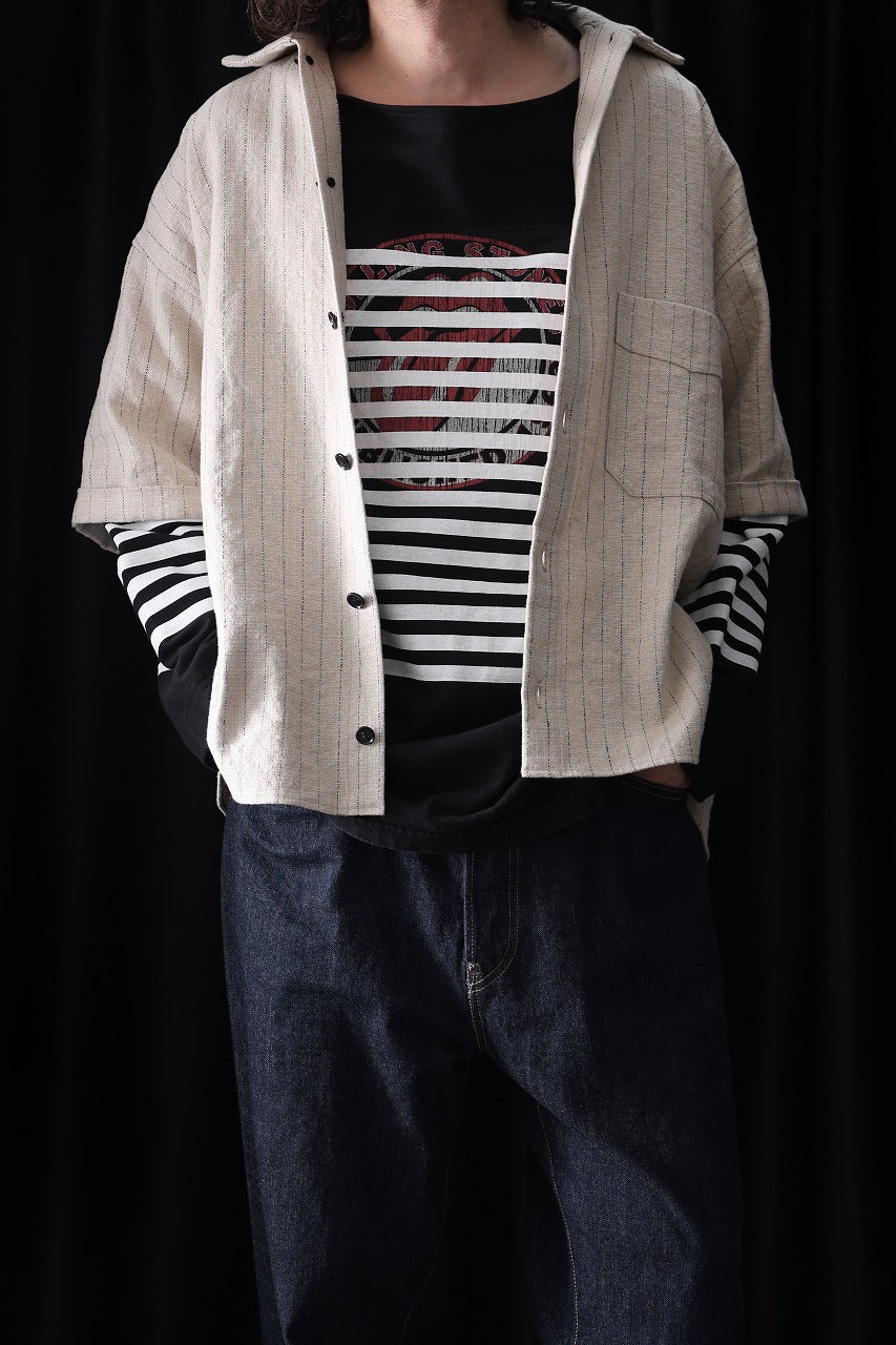 画像をギャラリービューアに読み込む, CHANGES VINTAGE REMAKE LONG SLEEVE TEE (BLACK #B)