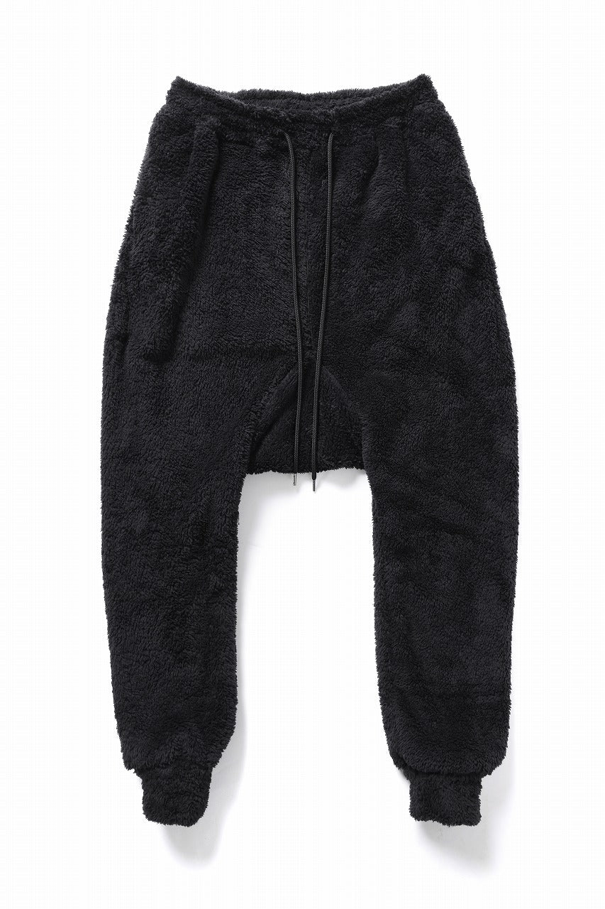 N/07 exclusive BOA FLEECE JODHPURS PANTS feat. A.F ARTEFACT (BLACK)