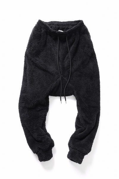 N/07 exclusive BOA FLEECE JODHPURS PANTS [ Production by A.F ARTEFACT ] (BLACK)