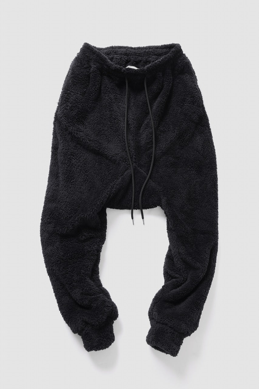 N/07 exclusive BOA FLEECE JODHPURS PANTS feat. A.F ARTEFACT (BLACK)