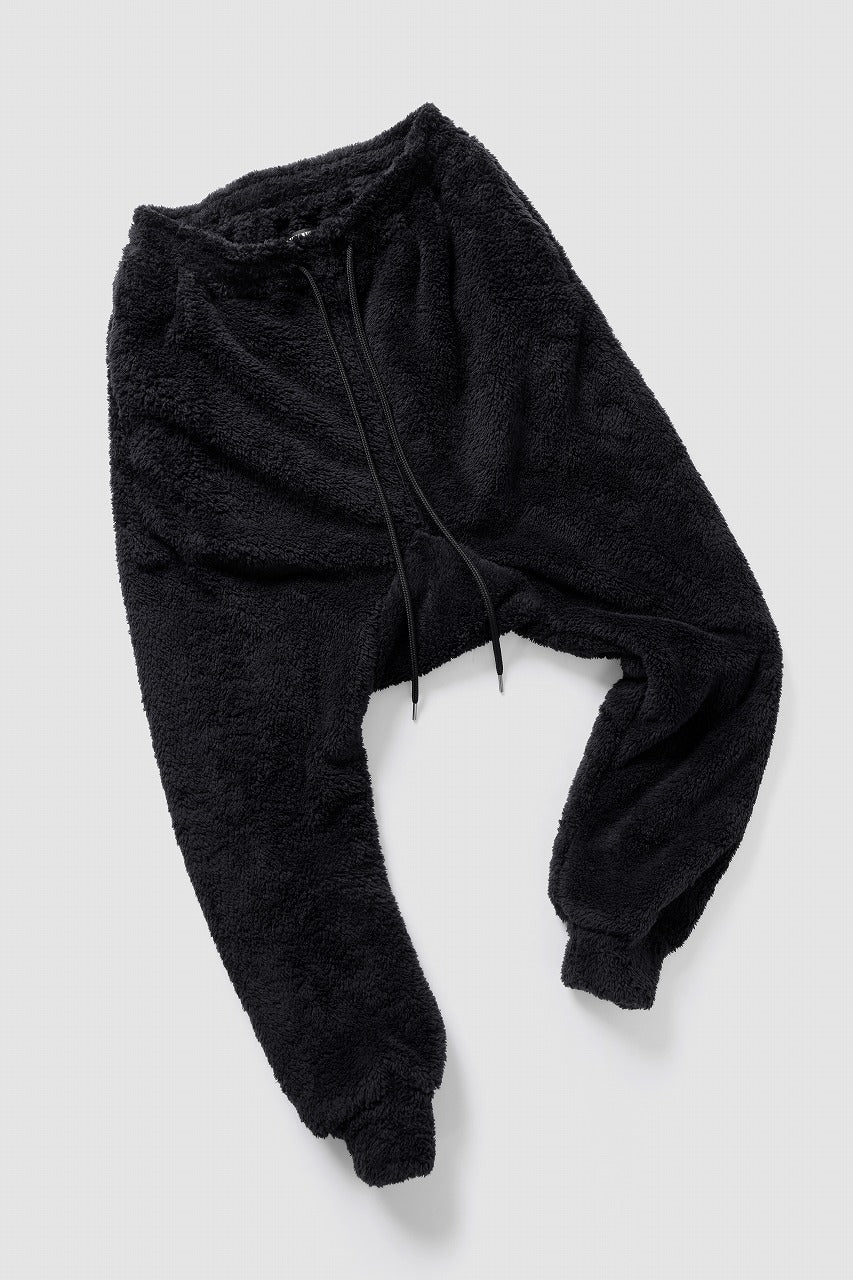 N/07 exclusive BOA FLEECE JODHPURS PANTS feat. A.F ARTEFACT (BLACK)