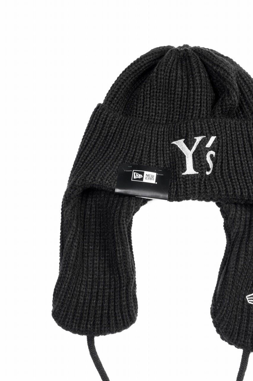 画像をギャラリービューアに読み込む, Y&#39;s × New Era KNIT TRAPPER (BLACK)