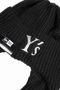 画像をギャラリービューアに読み込む, Y&#39;s × New Era KNIT TRAPPER (BLACK)