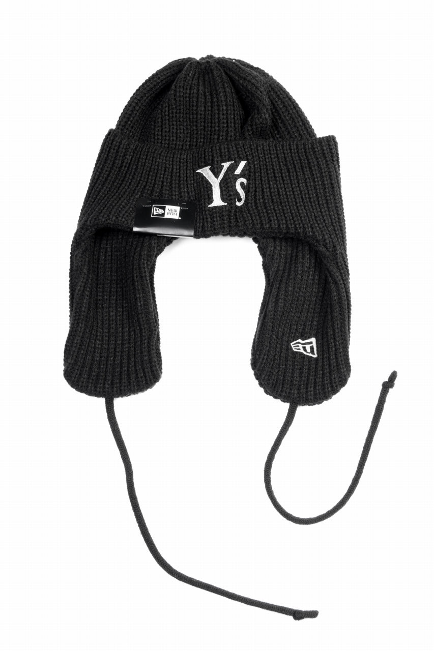 画像をギャラリービューアに読み込む, Y&#39;s × New Era KNIT TRAPPER (BLACK)