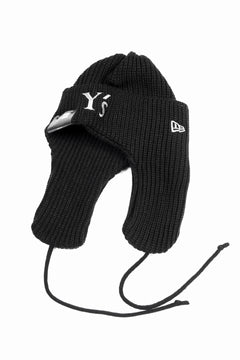 画像をギャラリービューアに読み込む, Y&#39;s × New Era KNIT TRAPPER (BLACK)