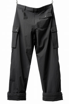 画像をギャラリービューアに読み込む, th products NERDRUM / Cargo Pants / recycled nylon stretch taffeta (black)