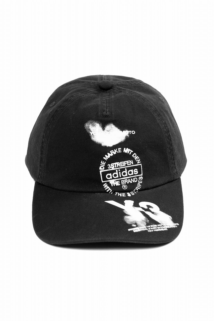 画像をギャラリービューアに読み込む, Y-3 Yohji Yamamoto GRAPHIC CAP (BLACK)