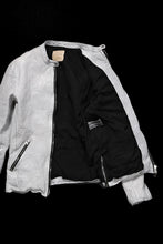 Load image into Gallery viewer, ISAMU KATAYAMA BACKLASH JP-CALF NATURAL DYED GARMENT-WASH SINGLE RIDERS (WHITE)