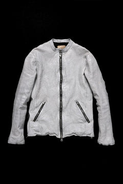 Load image into Gallery viewer, ISAMU KATAYAMA BACKLASH JP-CALF NATURAL DYED GARMENT-WASH SINGLE RIDERS (WHITE)