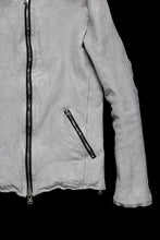 Load image into Gallery viewer, ISAMU KATAYAMA BACKLASH JP-CALF NATURAL DYED GARMENT-WASH SINGLE RIDERS (WHITE)