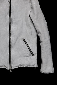 Load image into Gallery viewer, ISAMU KATAYAMA BACKLASH JP-CALF NATURAL DYED GARMENT-WASH SINGLE RIDERS (WHITE)