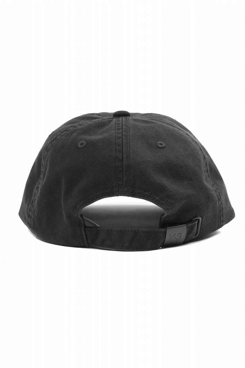 画像をギャラリービューアに読み込む, Y-3 Yohji Yamamoto GRAPHIC CAP (BLACK)