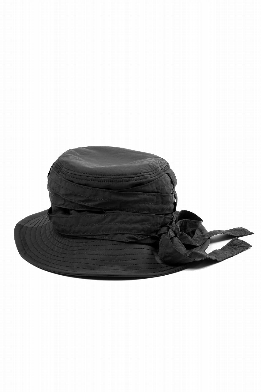 画像をギャラリービューアに読み込む, Y-3 Yohji Yamamoto CINCH BUCKET HAT (BLACK)