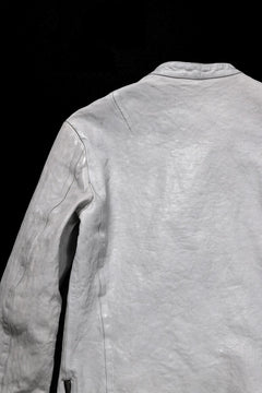 Load image into Gallery viewer, ISAMU KATAYAMA BACKLASH JP-CALF NATURAL DYED GARMENT-WASH SINGLE RIDERS (WHITE)
