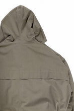 画像をギャラリービューアに読み込む, A.F ARTEFACT TWILL MILITARY HOODIE BLOUSON (KHAKI)