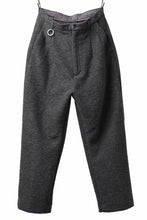 画像をギャラリービューアに読み込む, th products KAPOOR / Wide Tapered Pants / travel wool premiere (gray)